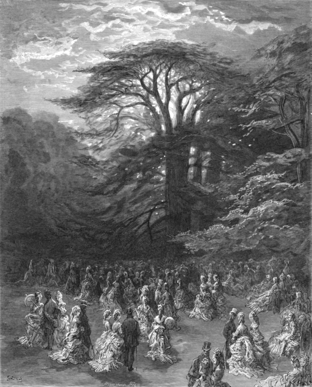 Une fête à Chiswick - Gustave Dore
