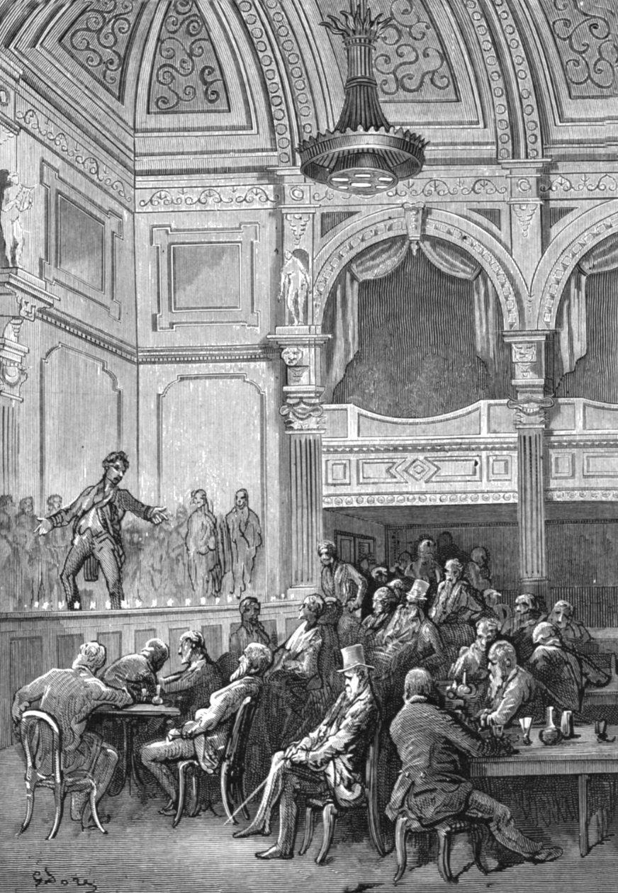 Chez Evans, 1872 - Gustave Dore