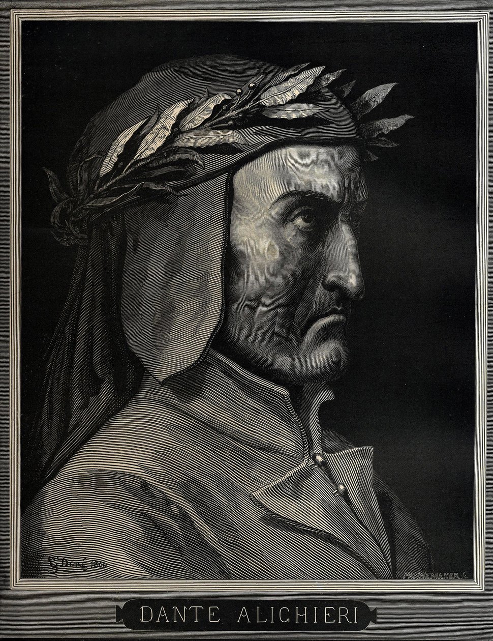 Dante Alighieri 1265-1321, 1860 - Gustave Dore