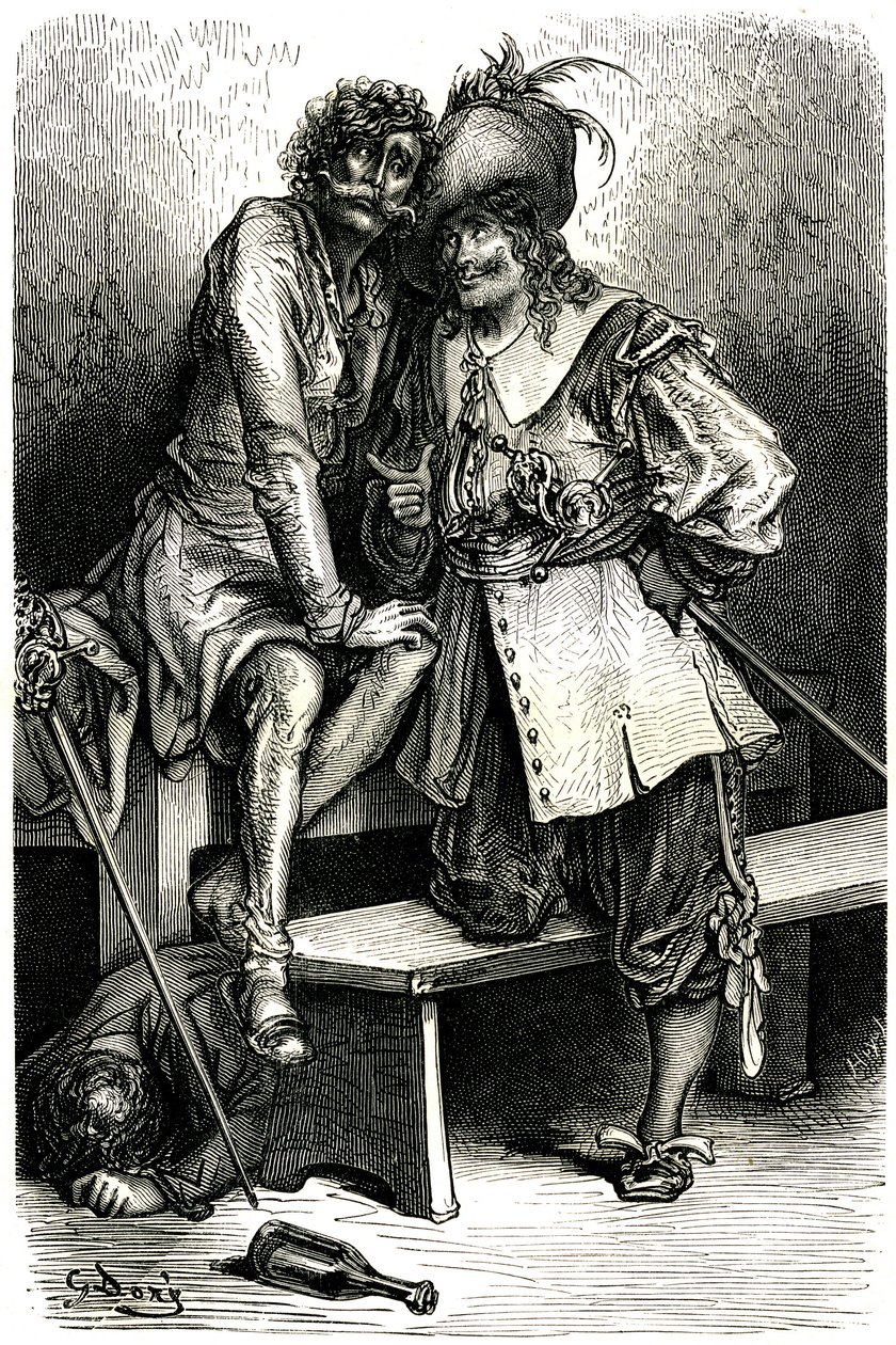 Illustration pour le Capitaine Fracasse - Gustave Dore