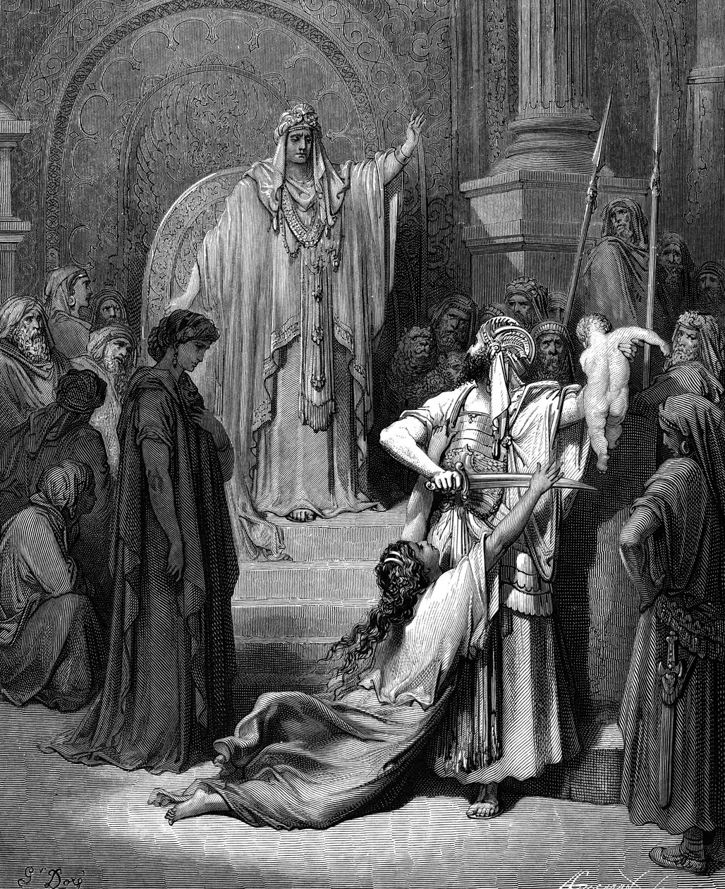 Le Jugement de Salomon, 1866 - Gustave Dore