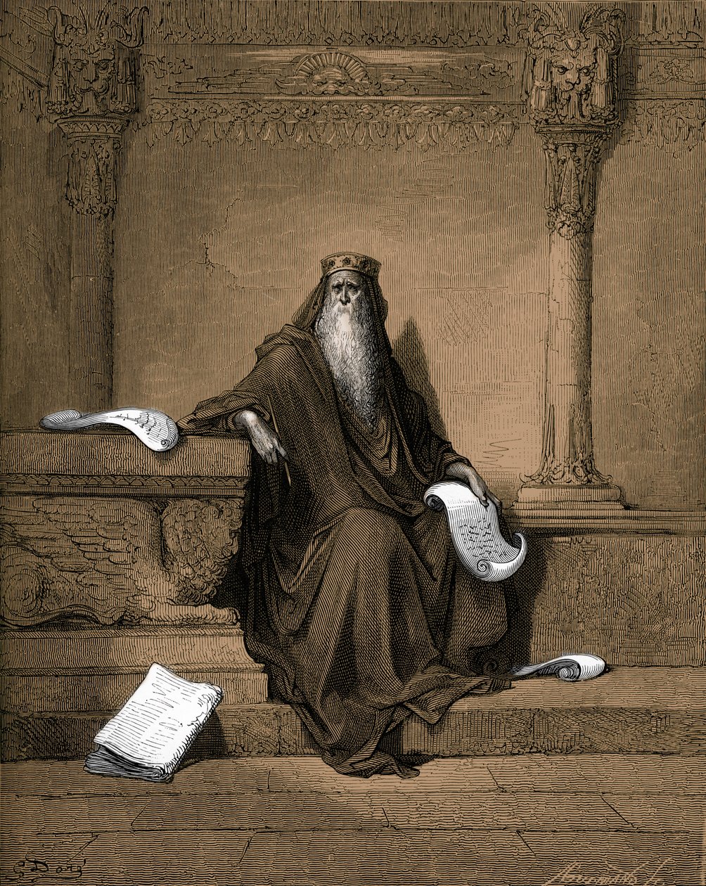 Le roi Salomon - Bible - Gustave Dore