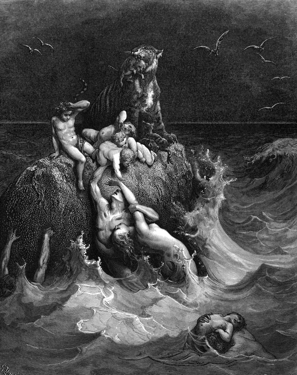 Le Déluge, 1866 - Gustave Dore