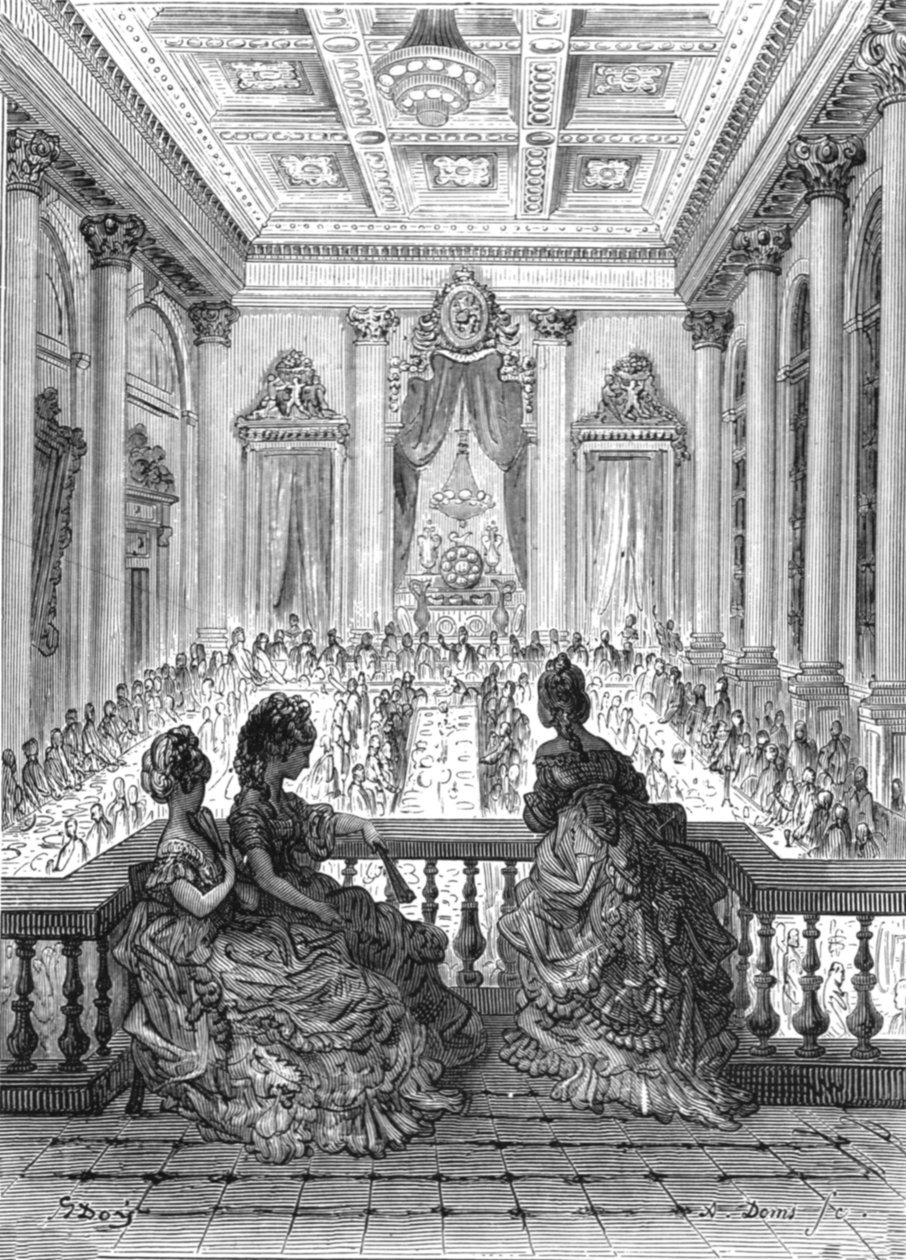 Les Orfèvres à Dîner - Gustave Dore