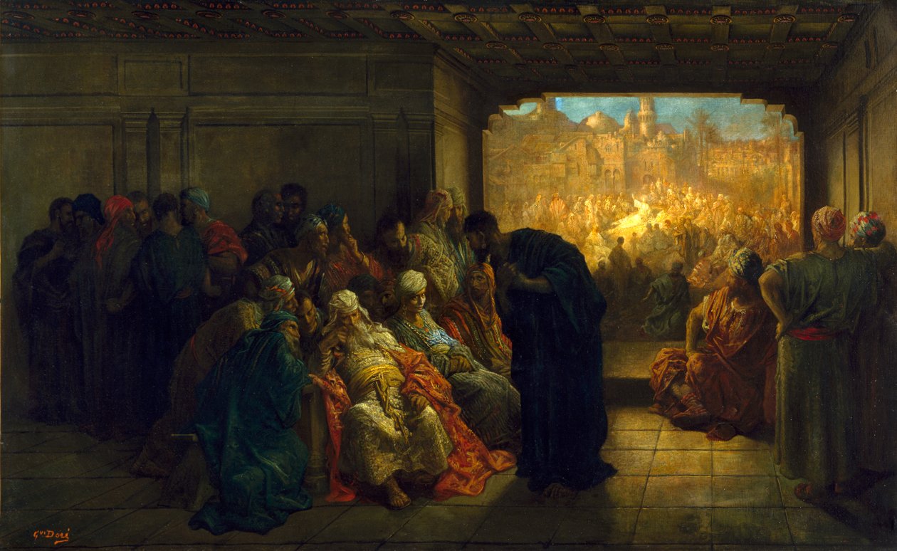 La maison de Caïphe, 1875 - Gustave Dore