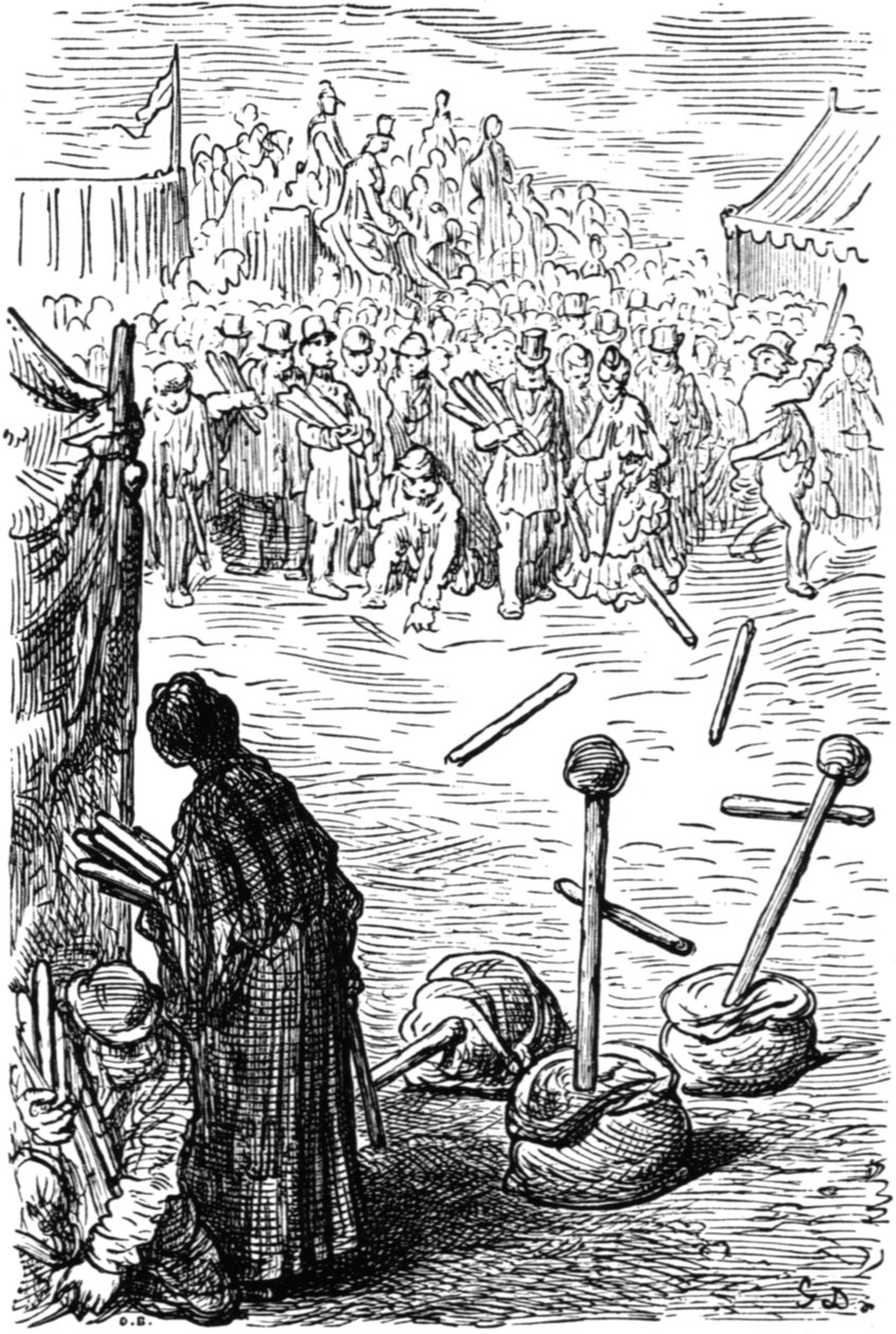 Trois bâtons un sou, 1872 - Gustave Dore