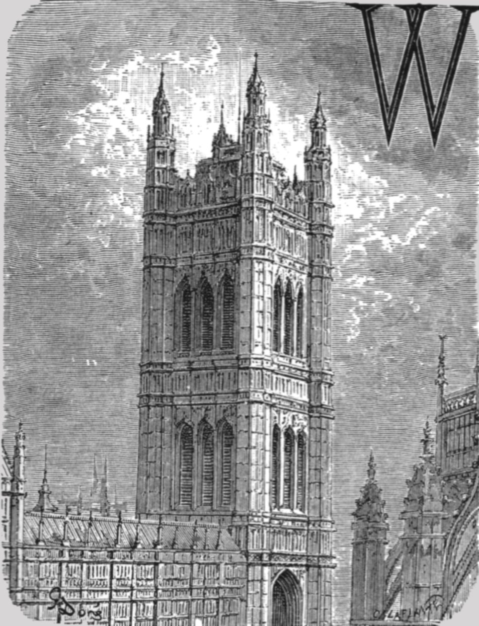 Victoria Tower, 1872 - Gustave Dore