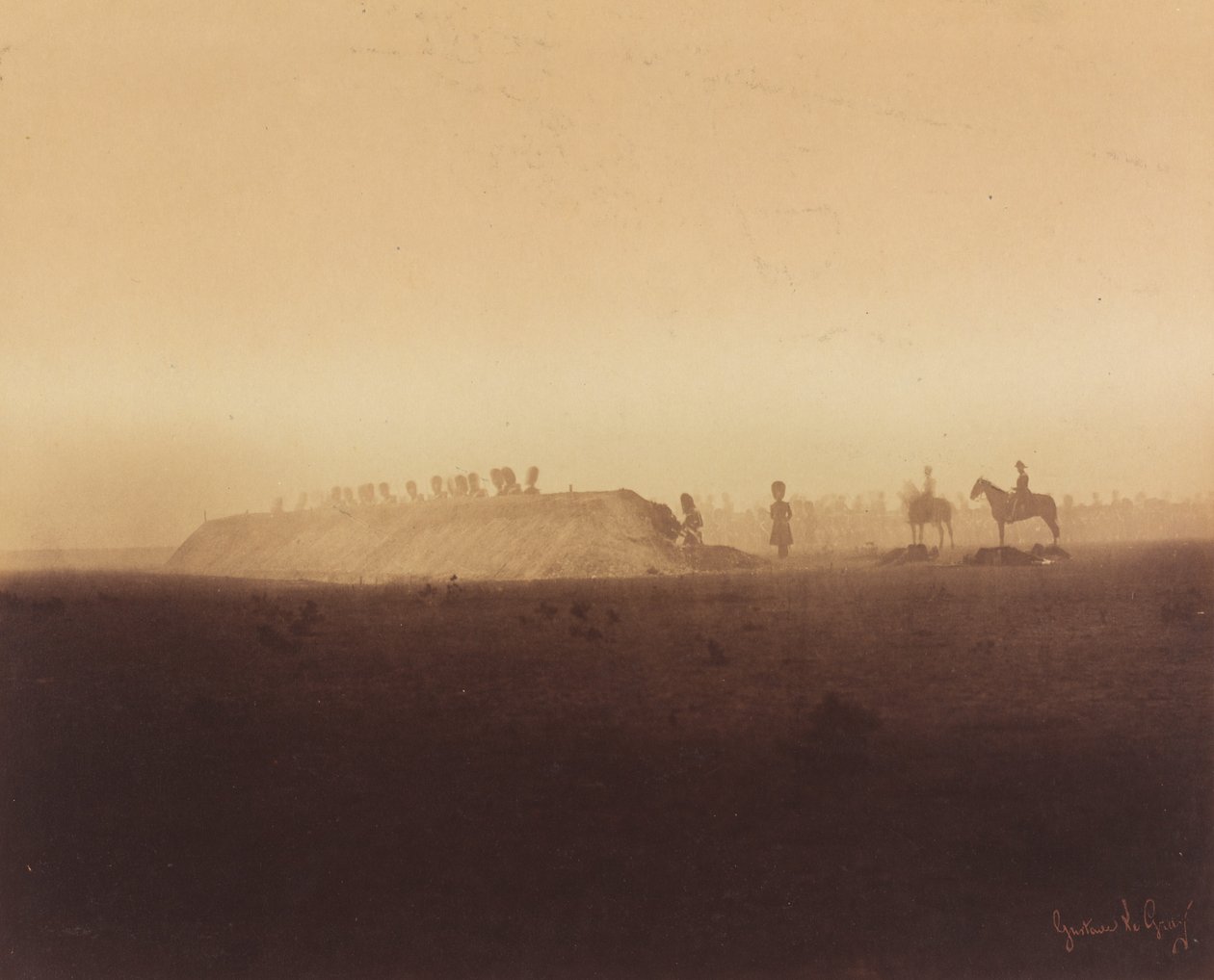 Manœuvres de cavalerie, Camp de Châlons - Gustave Le Gray