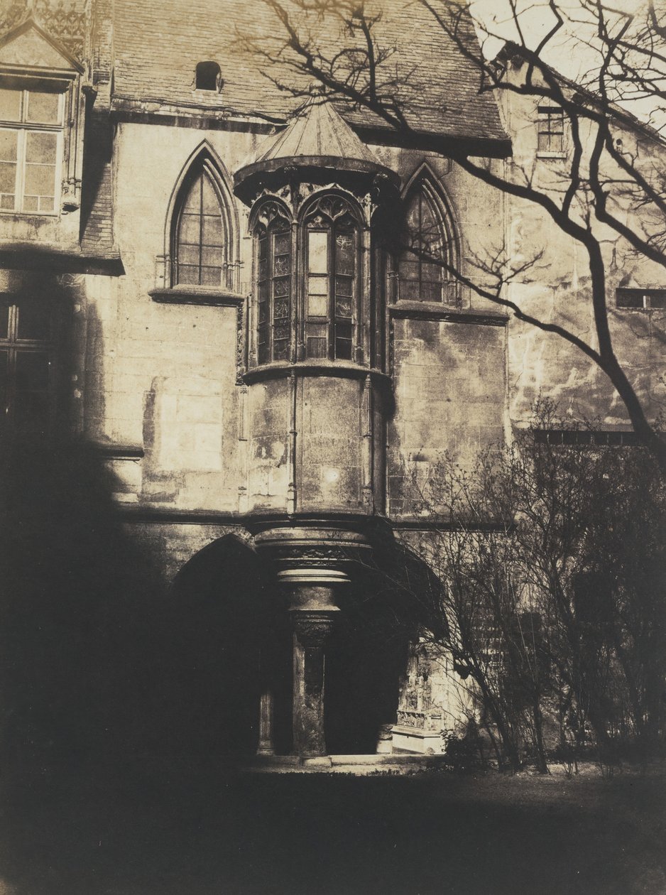 Hôtel de Cluny, Paris, vers 1851 - Gustave Le Gray