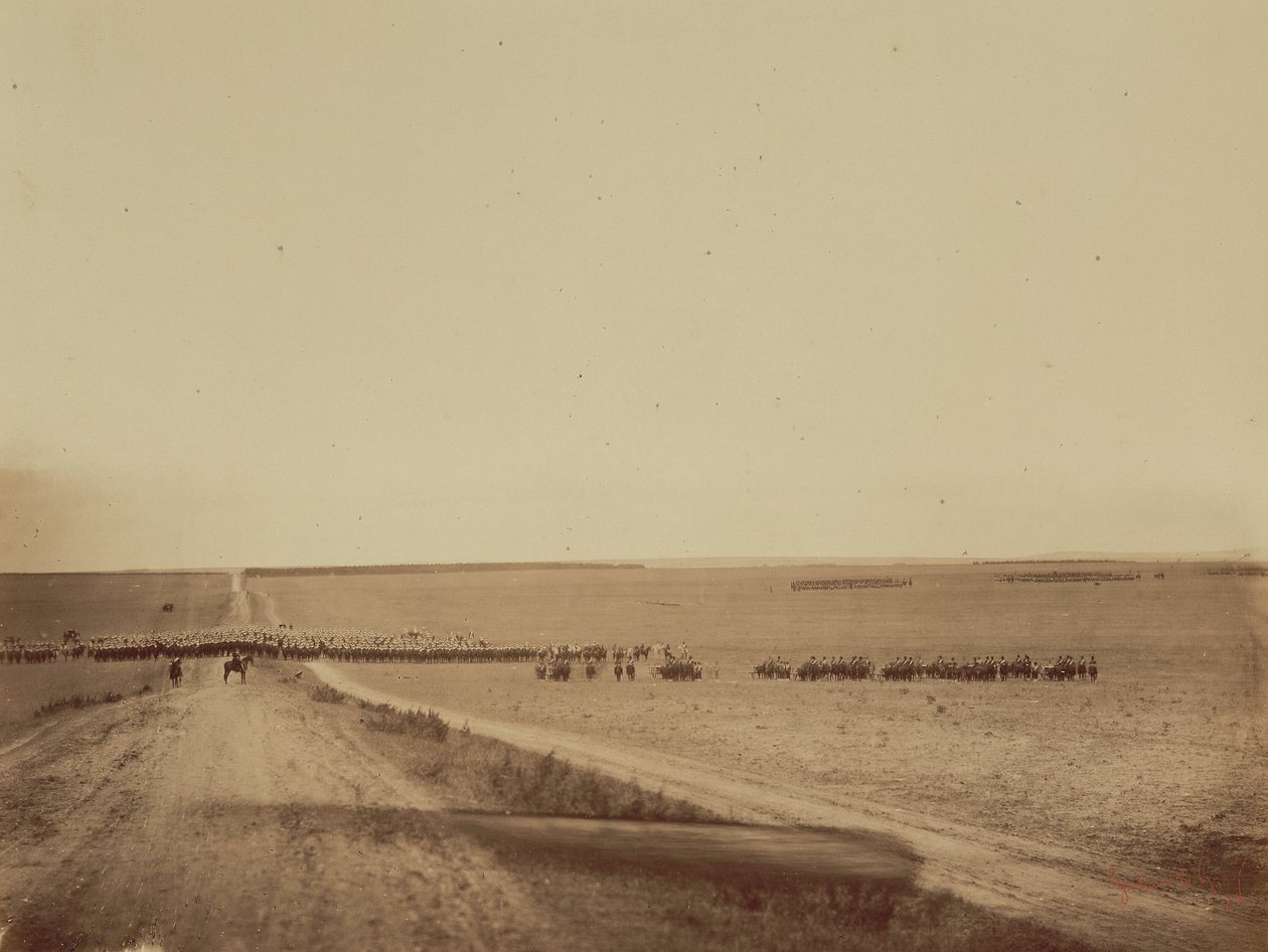 Manœuvres, Camp de Châlons - Gustave Le Gray