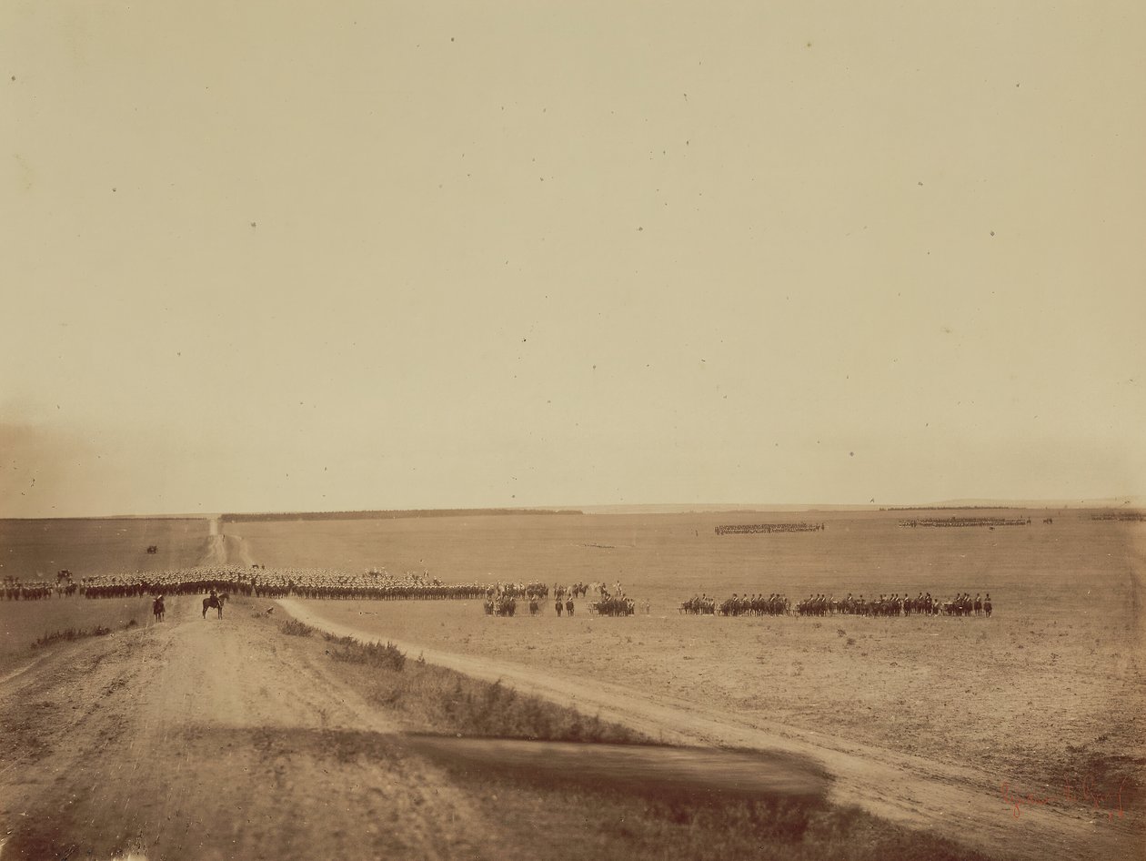 Manœuvres, Camp de Châlons - Gustave Le Gray