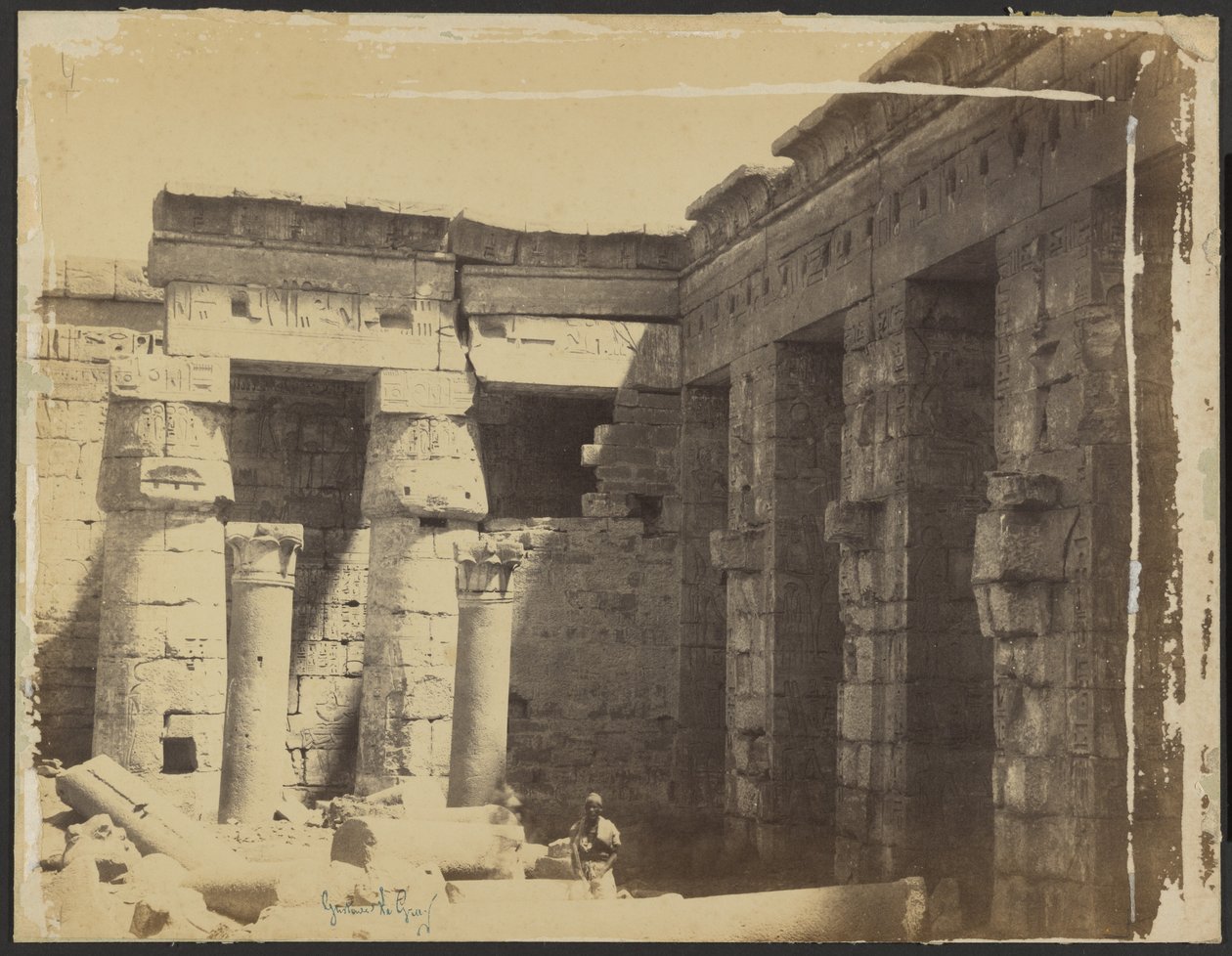 [Temple mortuaire de Ramsès III] - Gustave Le Gray