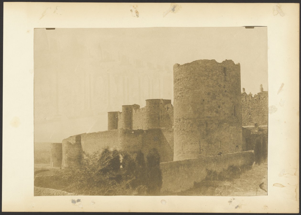 [Remparts de Carcassone] - Gustave Le Gray