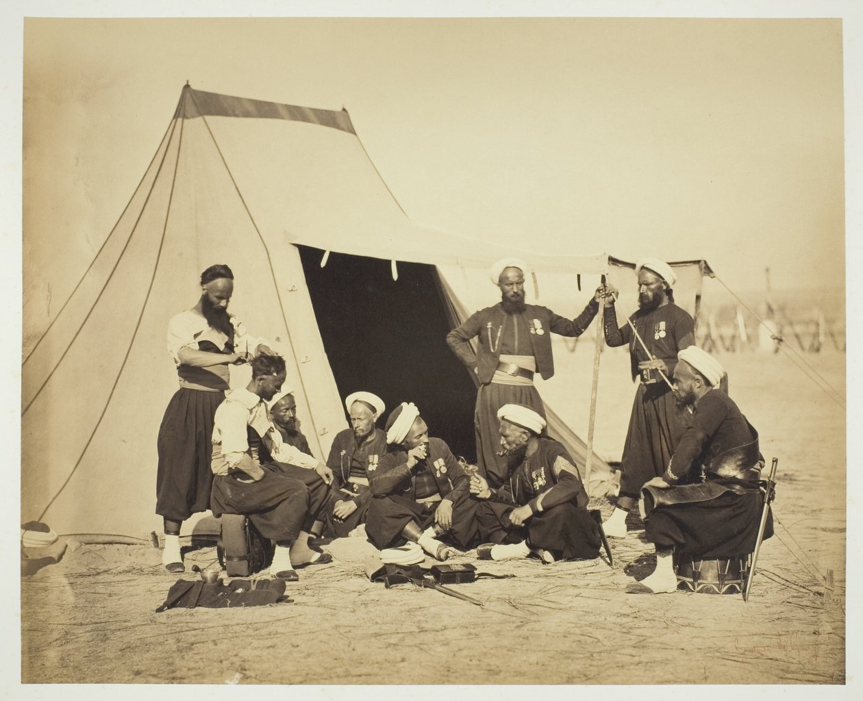 Sans titre (Zouaves) - Gustave Le Gray