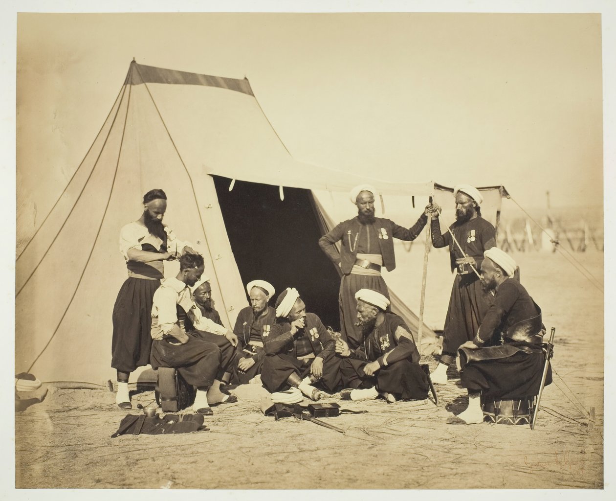 Sans titre Zouaves - Gustave Le Gray