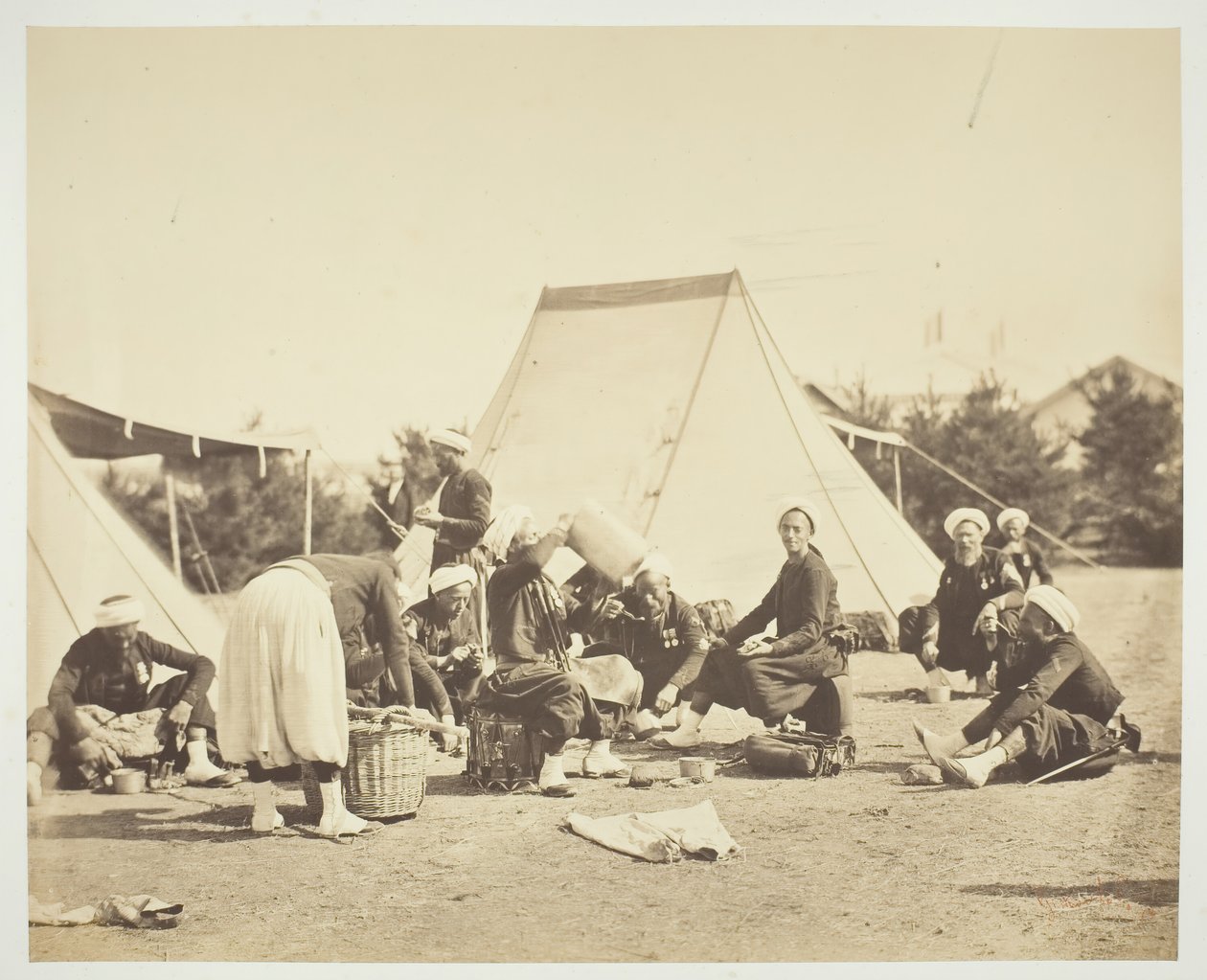 Sans titre [Zouaves] - Gustave Le Gray