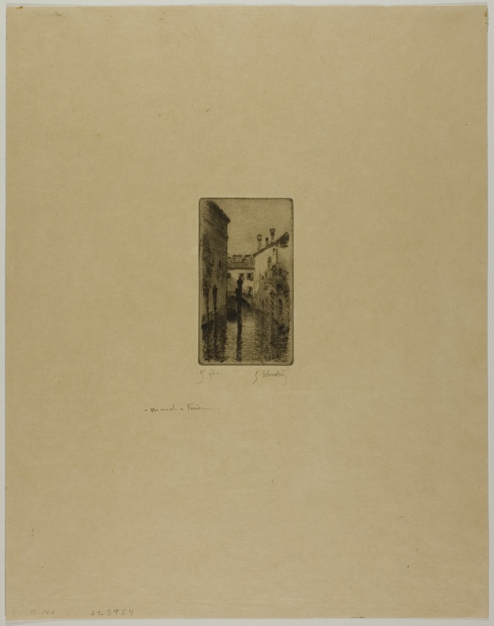 Canal à Venise - Gustave Leheutre