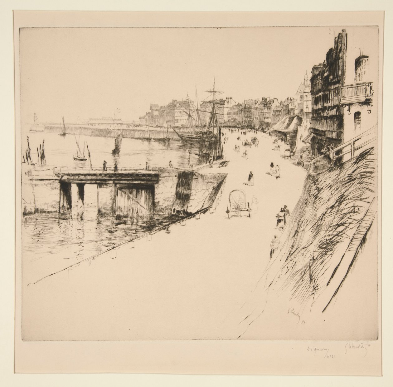 La Passerelle - Gustave Leheutre