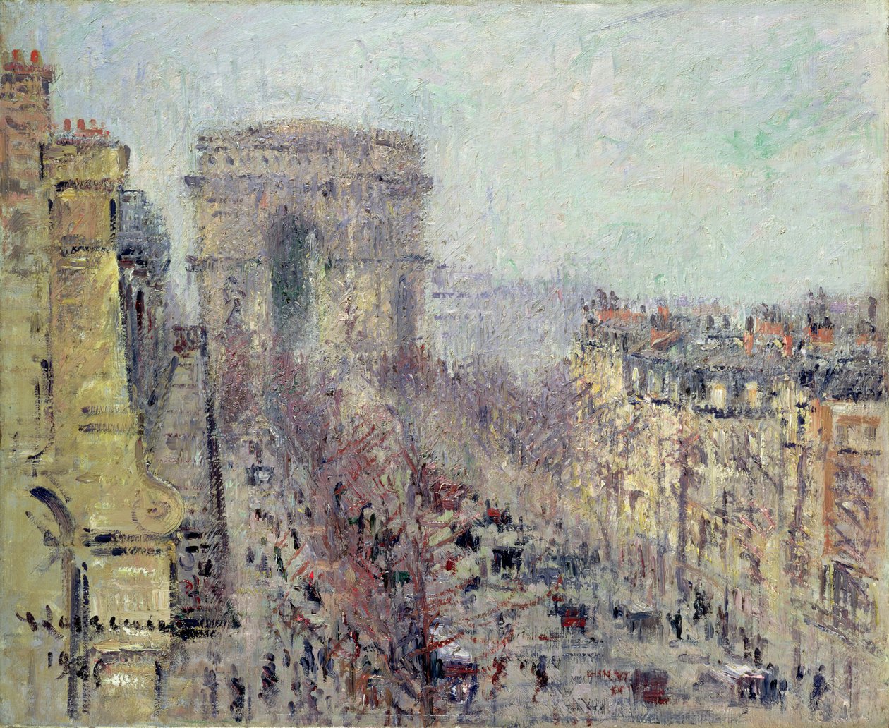 Avenue de Friedland, Paris - Gustave Loiseau