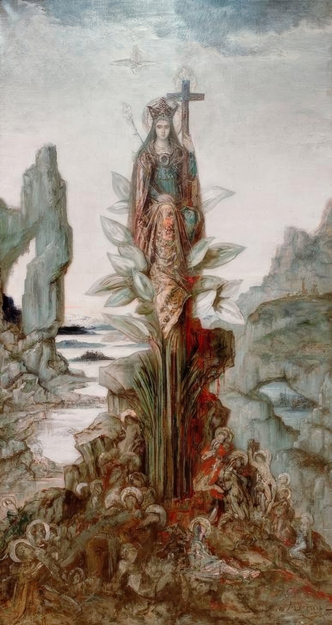 Fleur mystique - Gustave Moreau