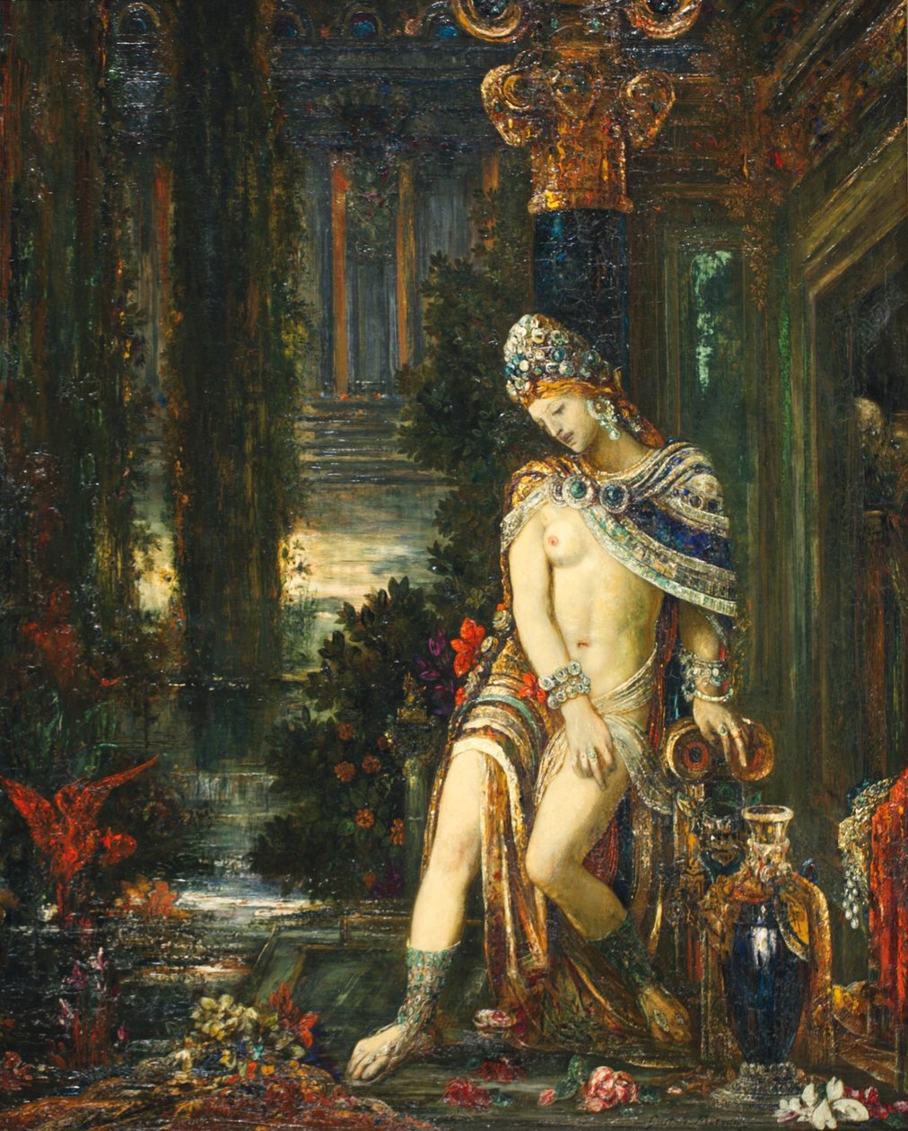 French: Suzanne et les vieillards - Gustave Moreau