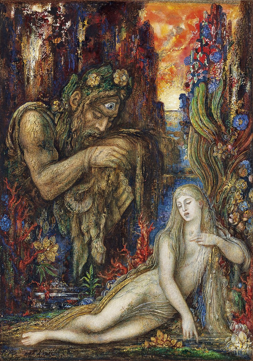Galathea, vers 1896 - Gustave Moreau