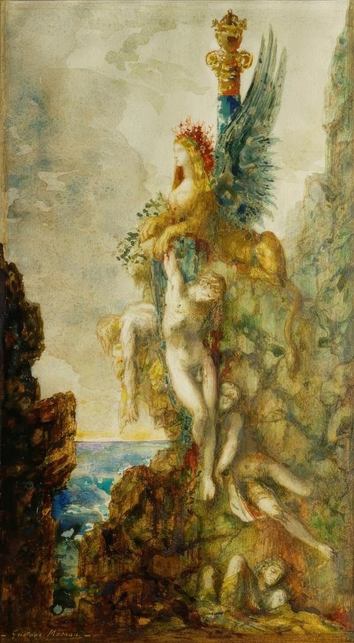 Le Sphinx (Vainqueur) - Gustave Moreau