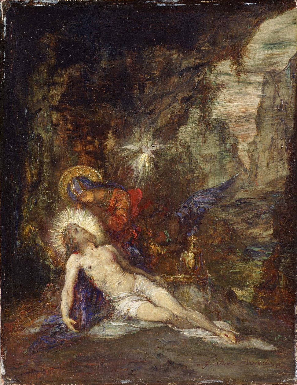 Pietà, vers 1876 - Gustave Moreau