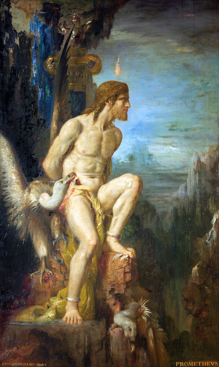 Prométhée - Gustave Moreau