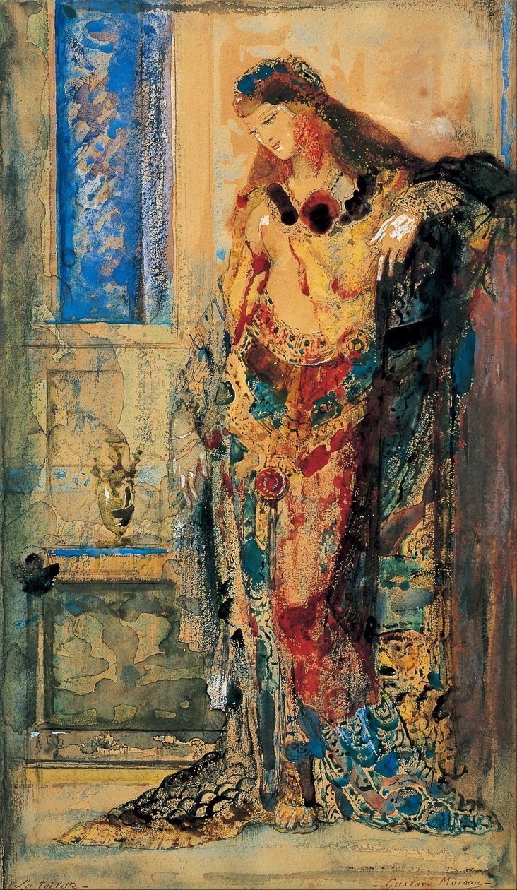 The Toilette - Gustave Moreau