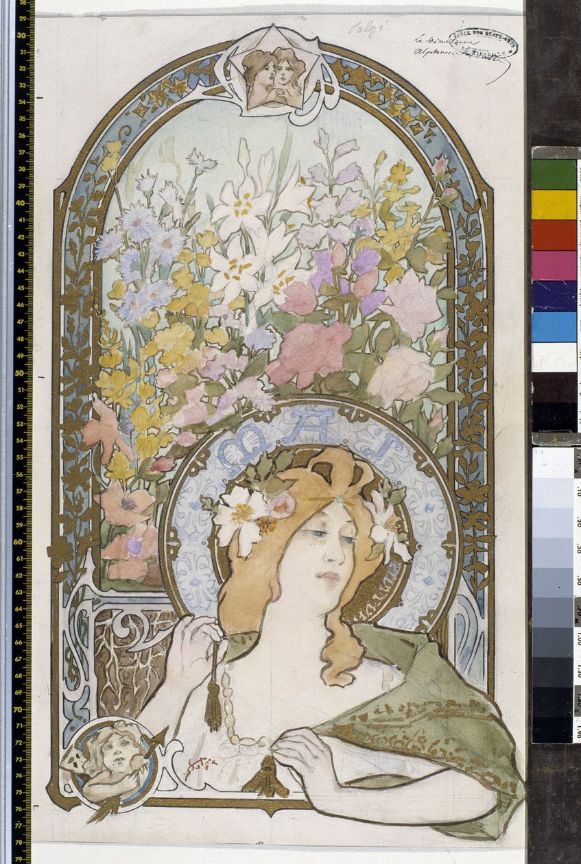 Art Nouveau : affiche de Gustave Salge - Gustave Salge