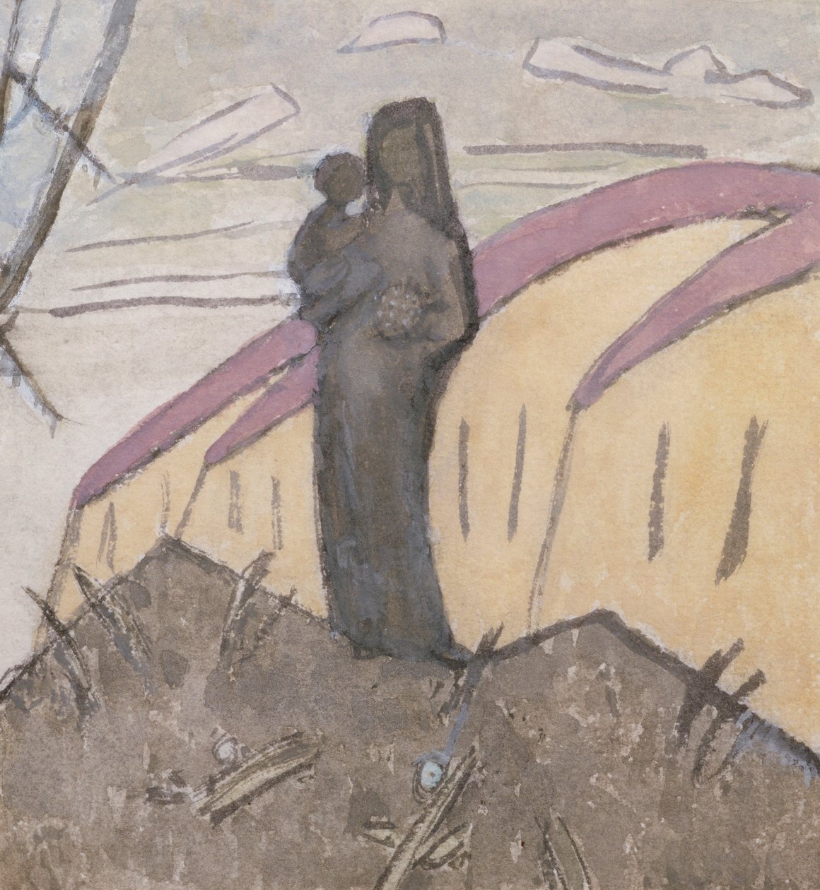 Madone et enfant - Gwen John