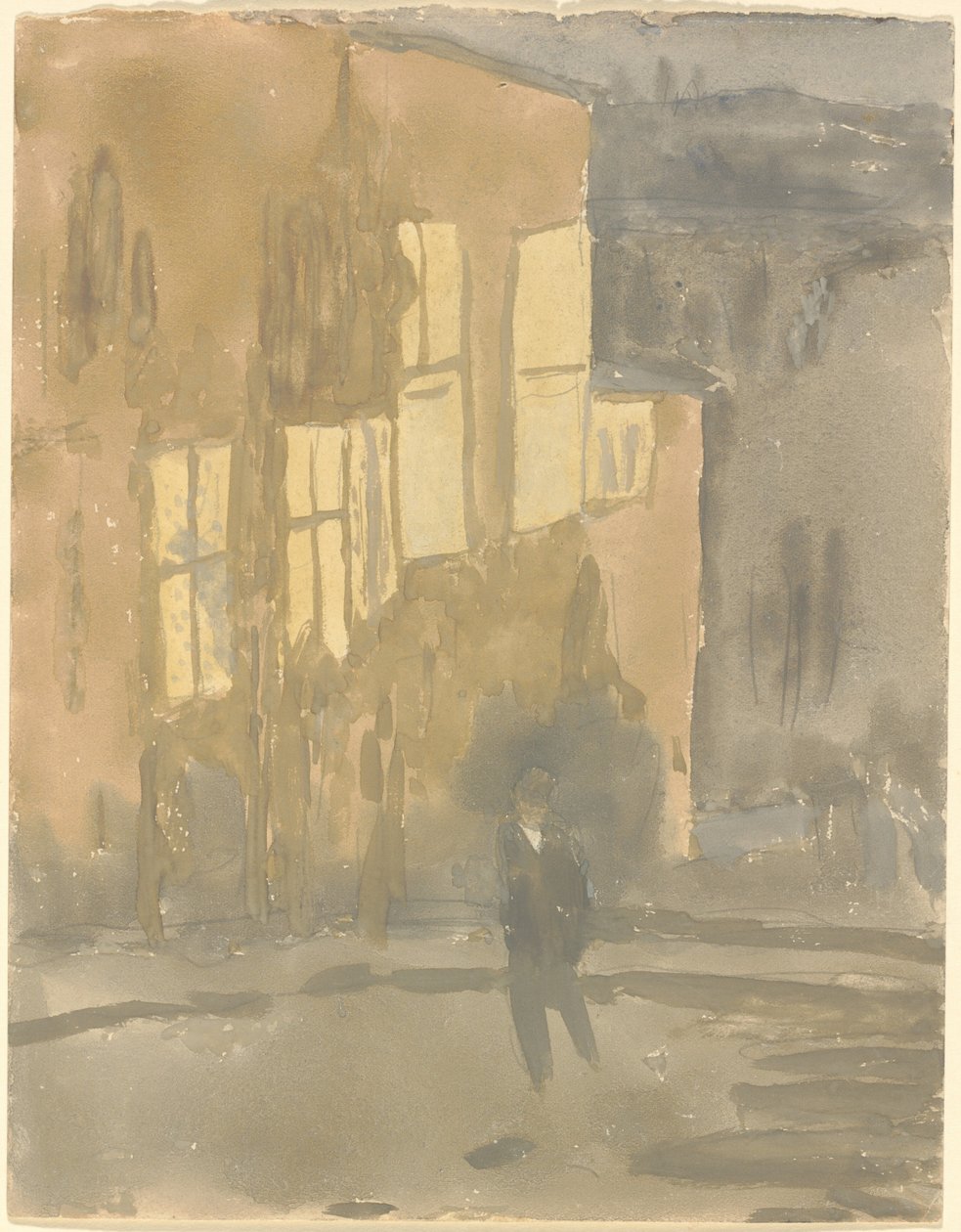 Rue de nuit, Meudon - Gwen John