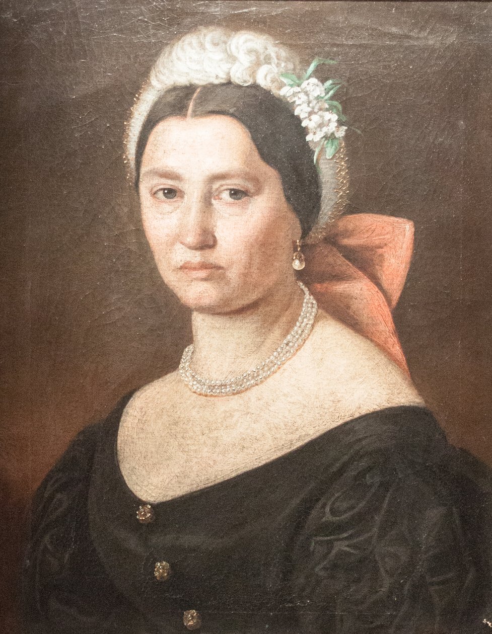 Portrait de Netusne Stark - Gyula Benczúr