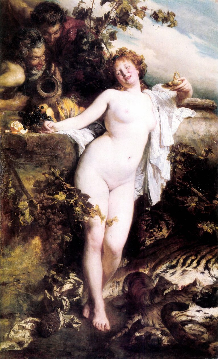Bacchante - Gyula Benczúr