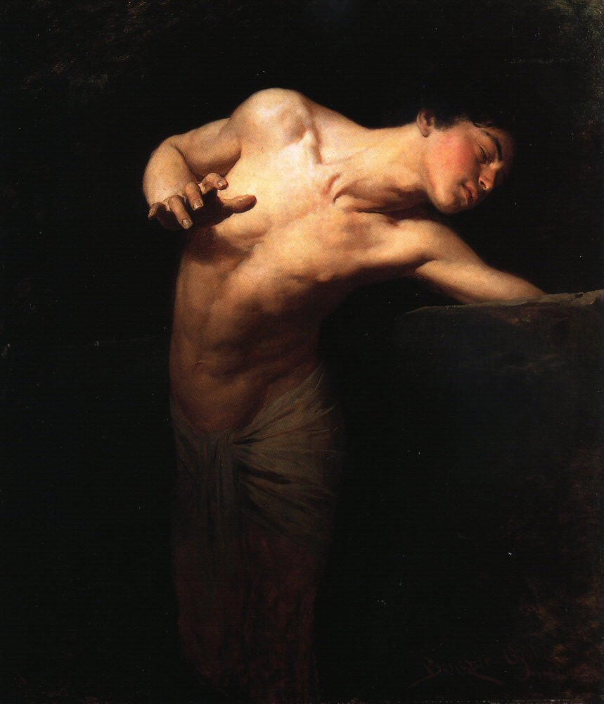 Narcisse - Gyula Benczúr