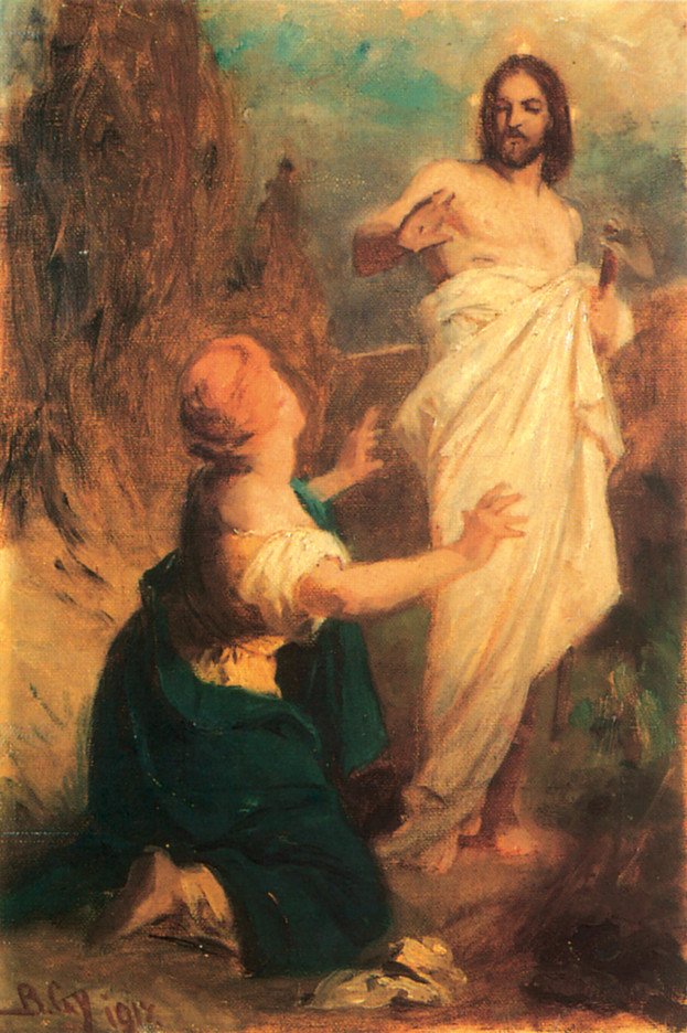 Noli me tangere - Gyula Benczúr