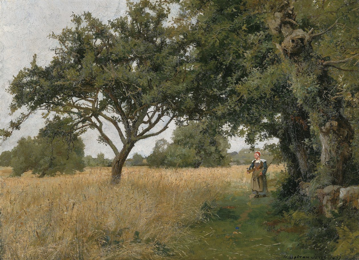 Paysage de Bretagne - H. Bolton Jones