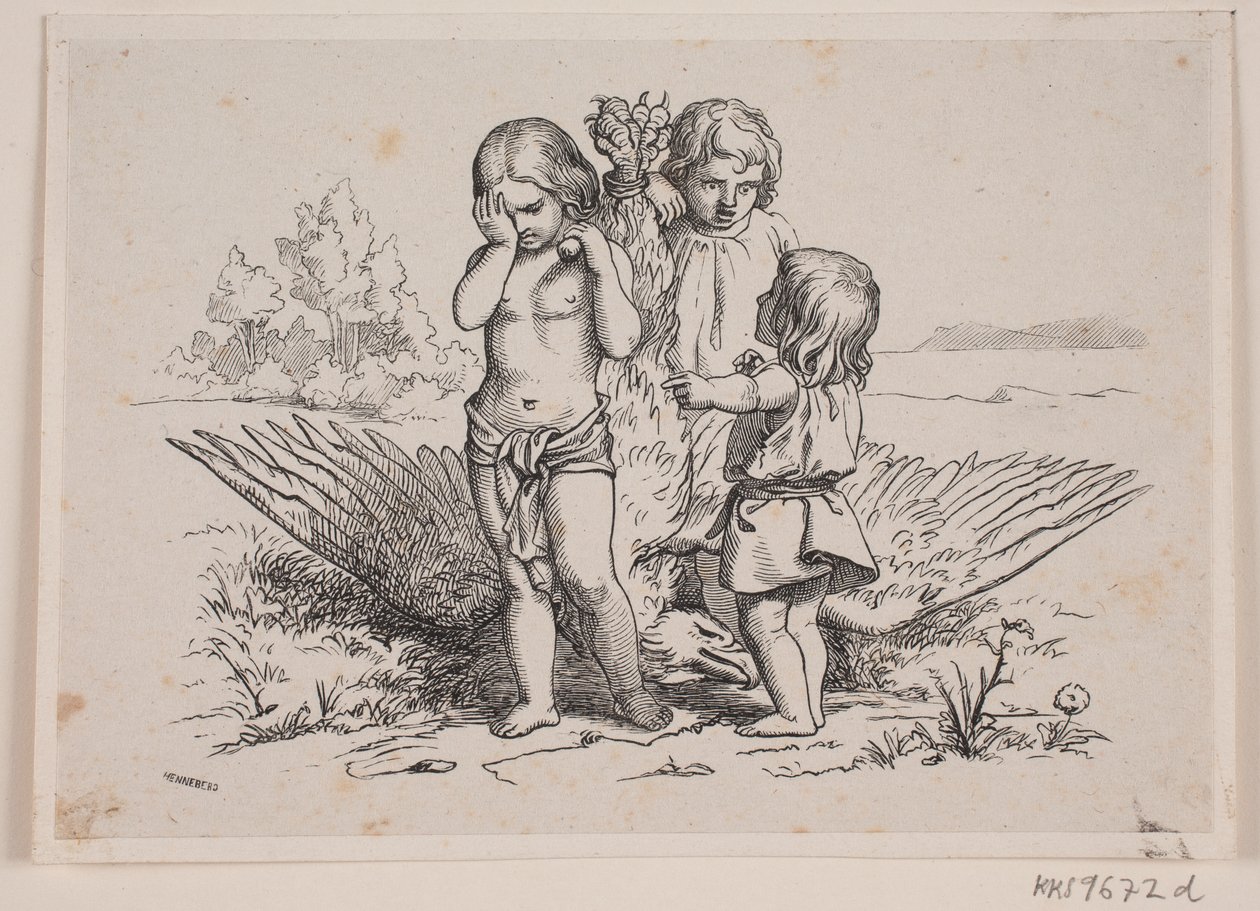 Illustration pour "Deutscher Jugendkalender für 1847" - H. C. Henneberg
