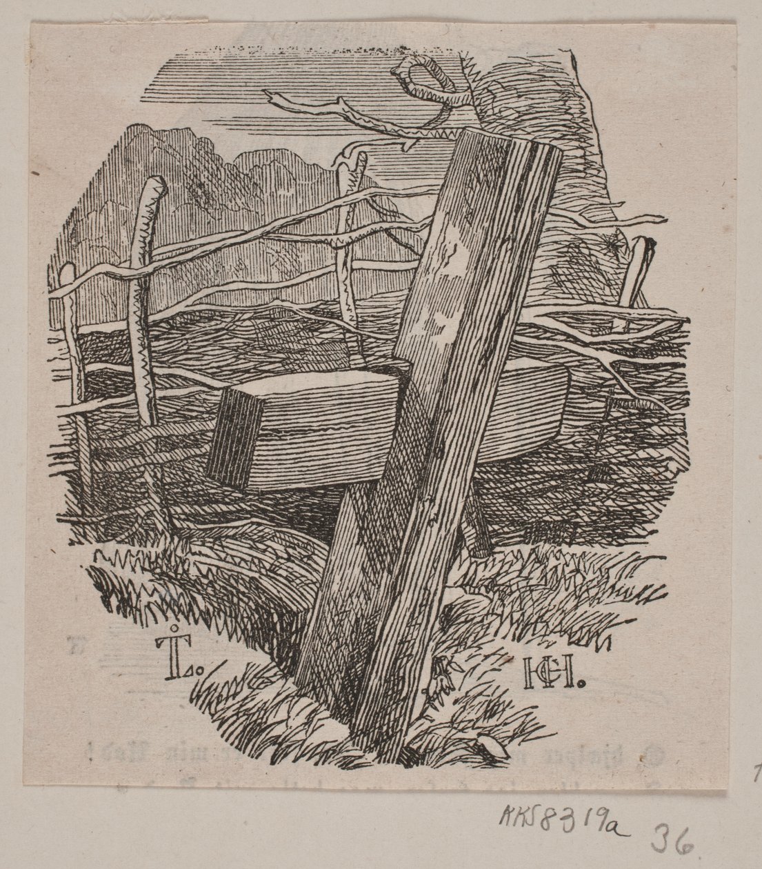 Croix de Vedby - H. C. Henneberg