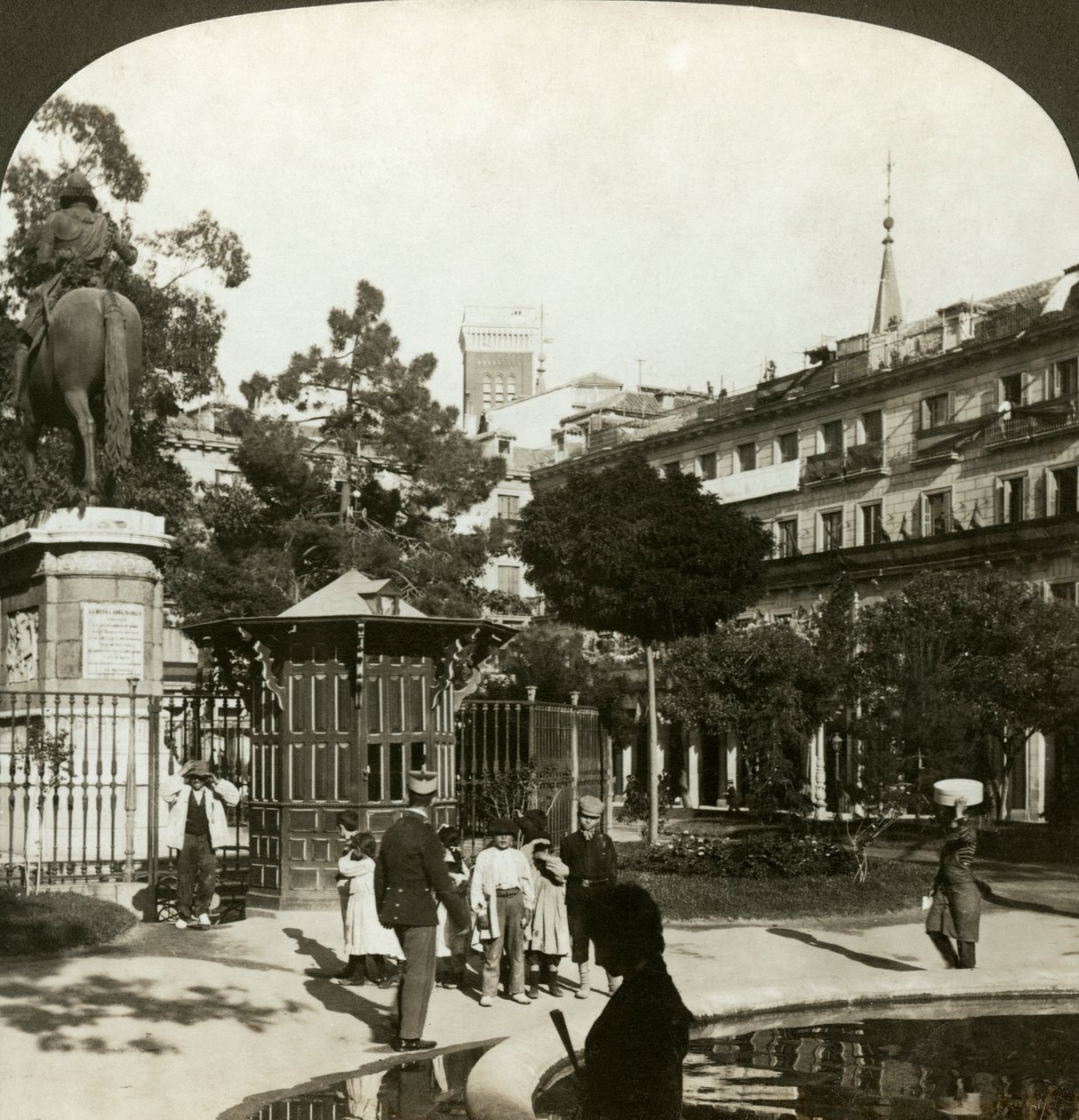 Plaza Mayor, Madrid, Espagne - H. C. White