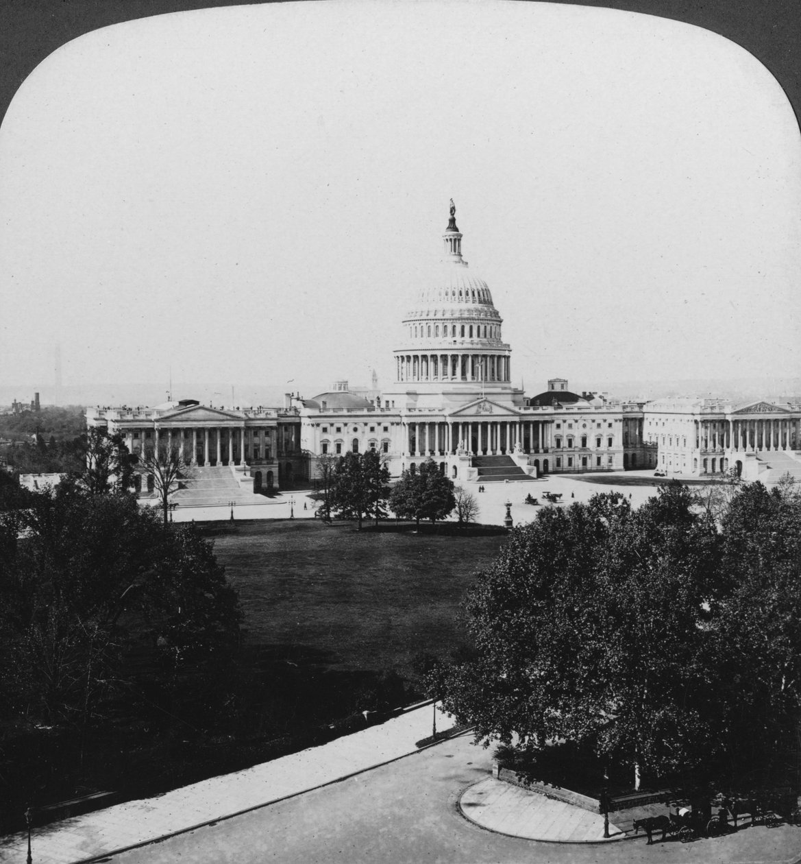 Le Capitole, Washington, DC, USA, 1901 - H. C. White