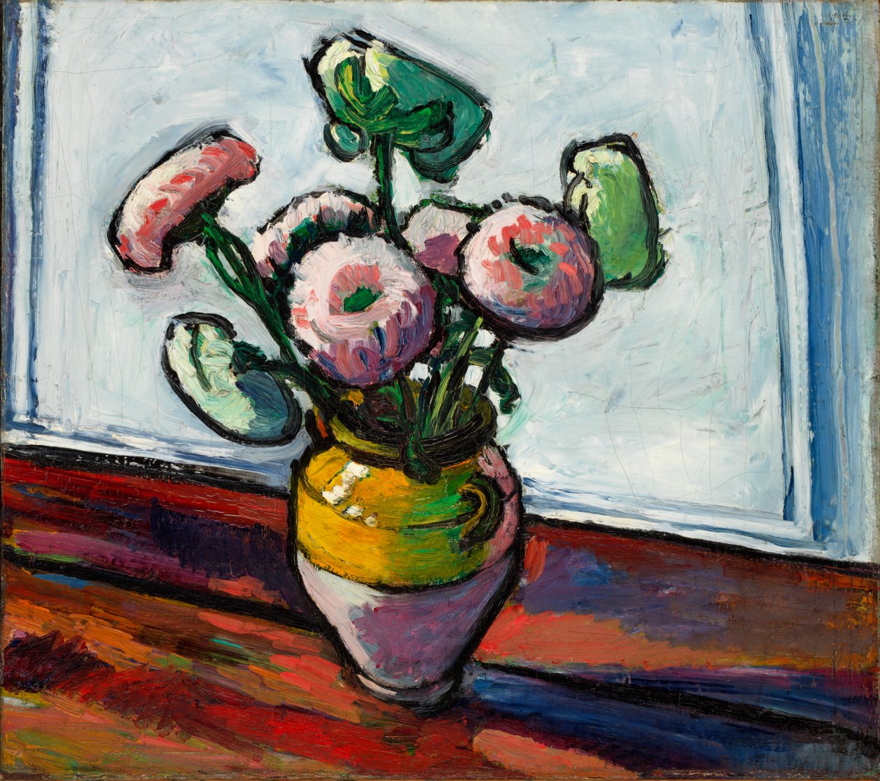 Zinnias - H. Lyman Sayen