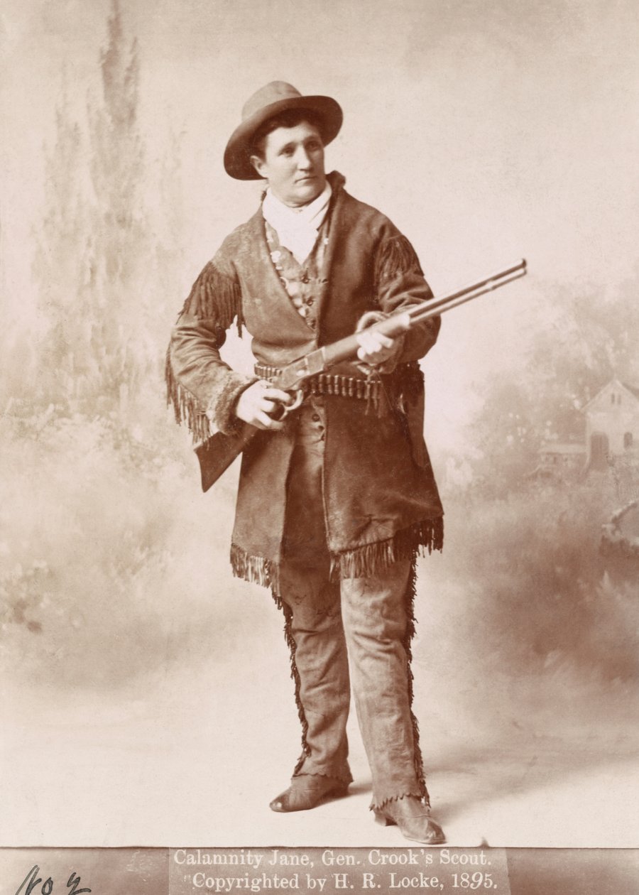 Portrait de Calamity Jane - H. R. Locke