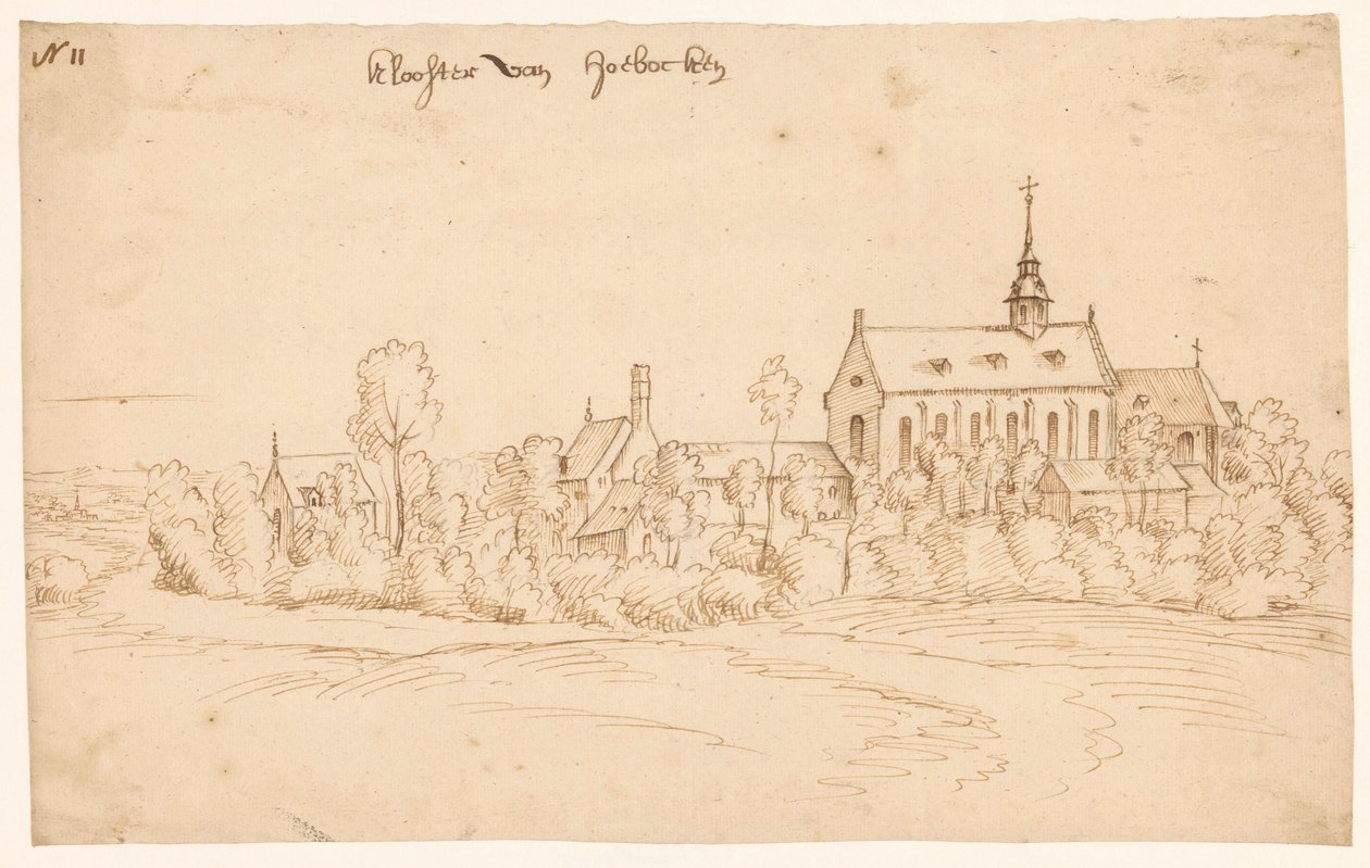 Le monastère de Hoboken - H. van Wel (attributed to)