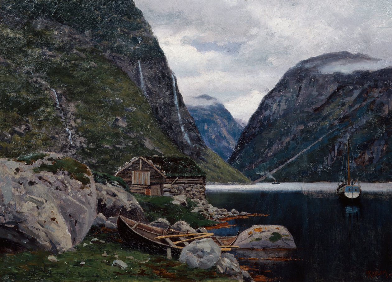 Paysage de fjord - Haakon Kaulum