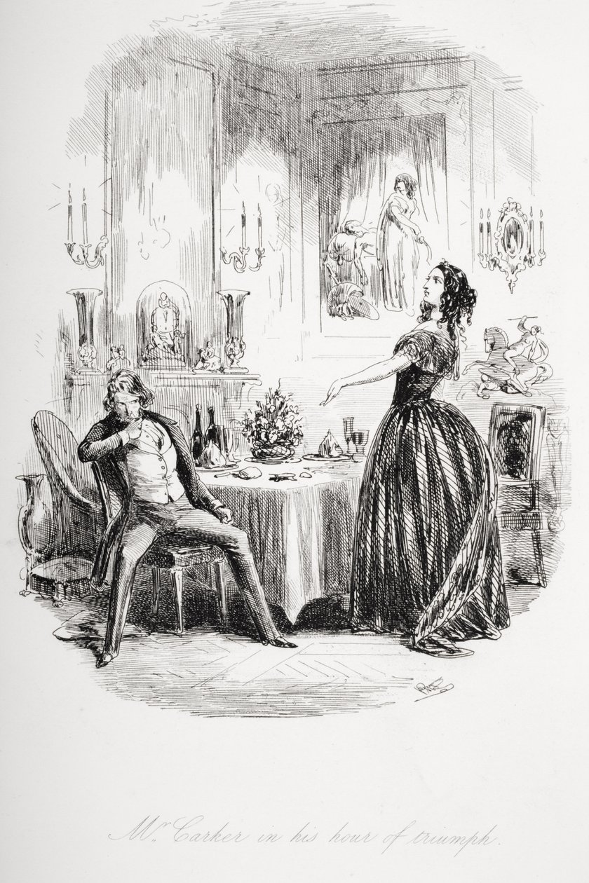 Mr. Carker dans son heure de triomphe, illustration de 