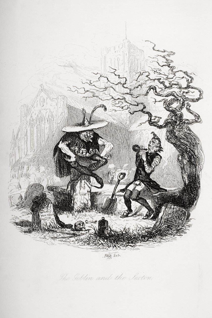 Le Gobelin et le Sacristain, illustration de 