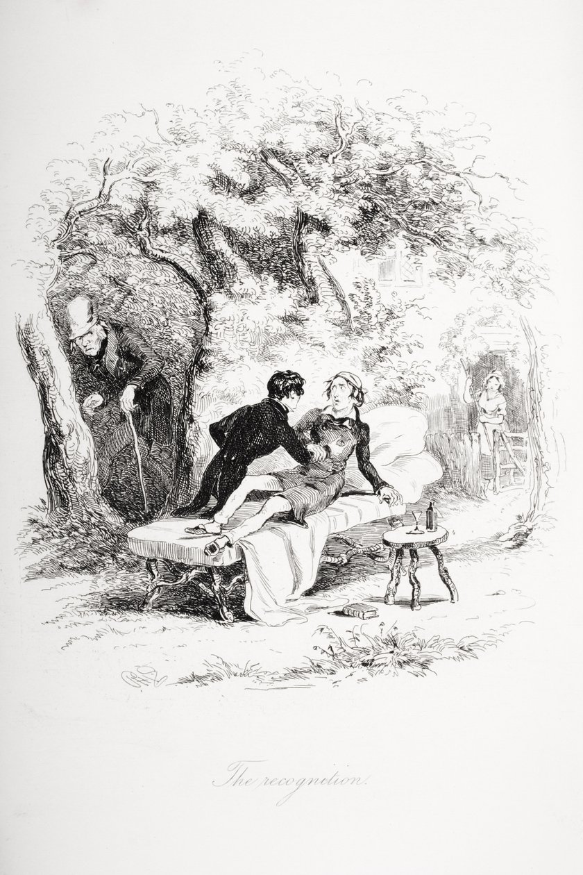 La reconnaissance, illustration de 