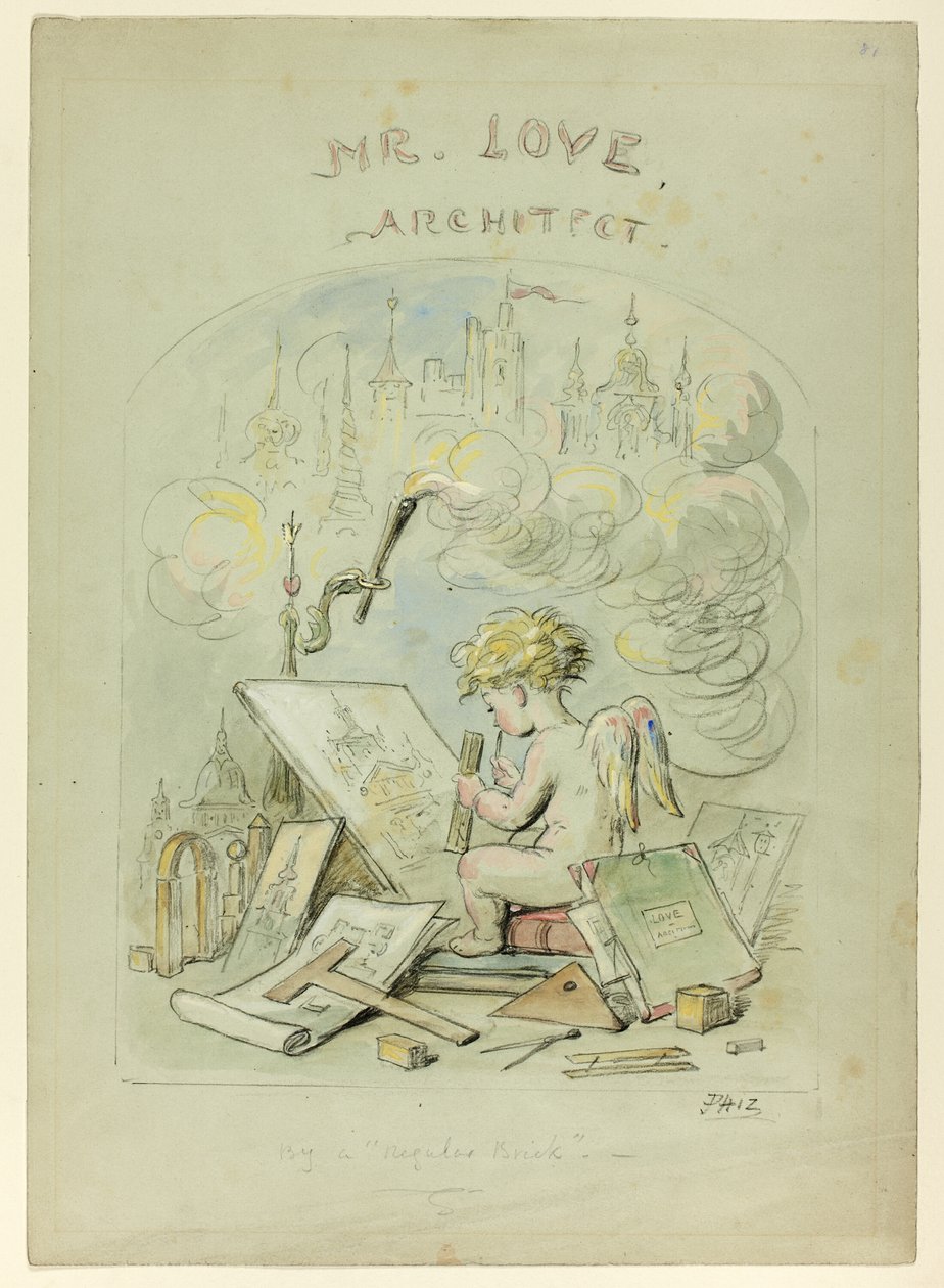 M. Love, Architecte - Hablot Knight Browne